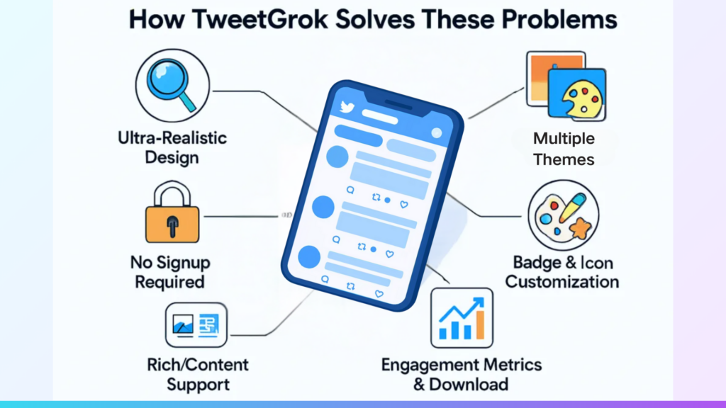 How TweetGrok Solves These Problems-TweetGrok