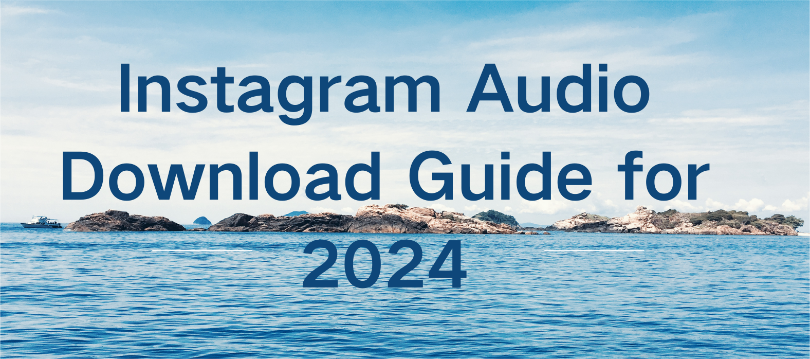 instagram audio download