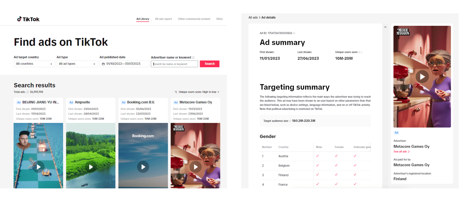 TikTok's Commercial Content Library: How to Use and Download Ads?