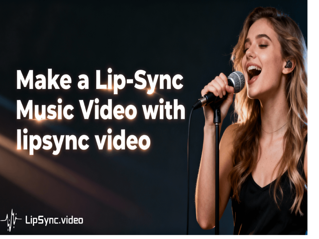 how to make a music video with lipsync video
