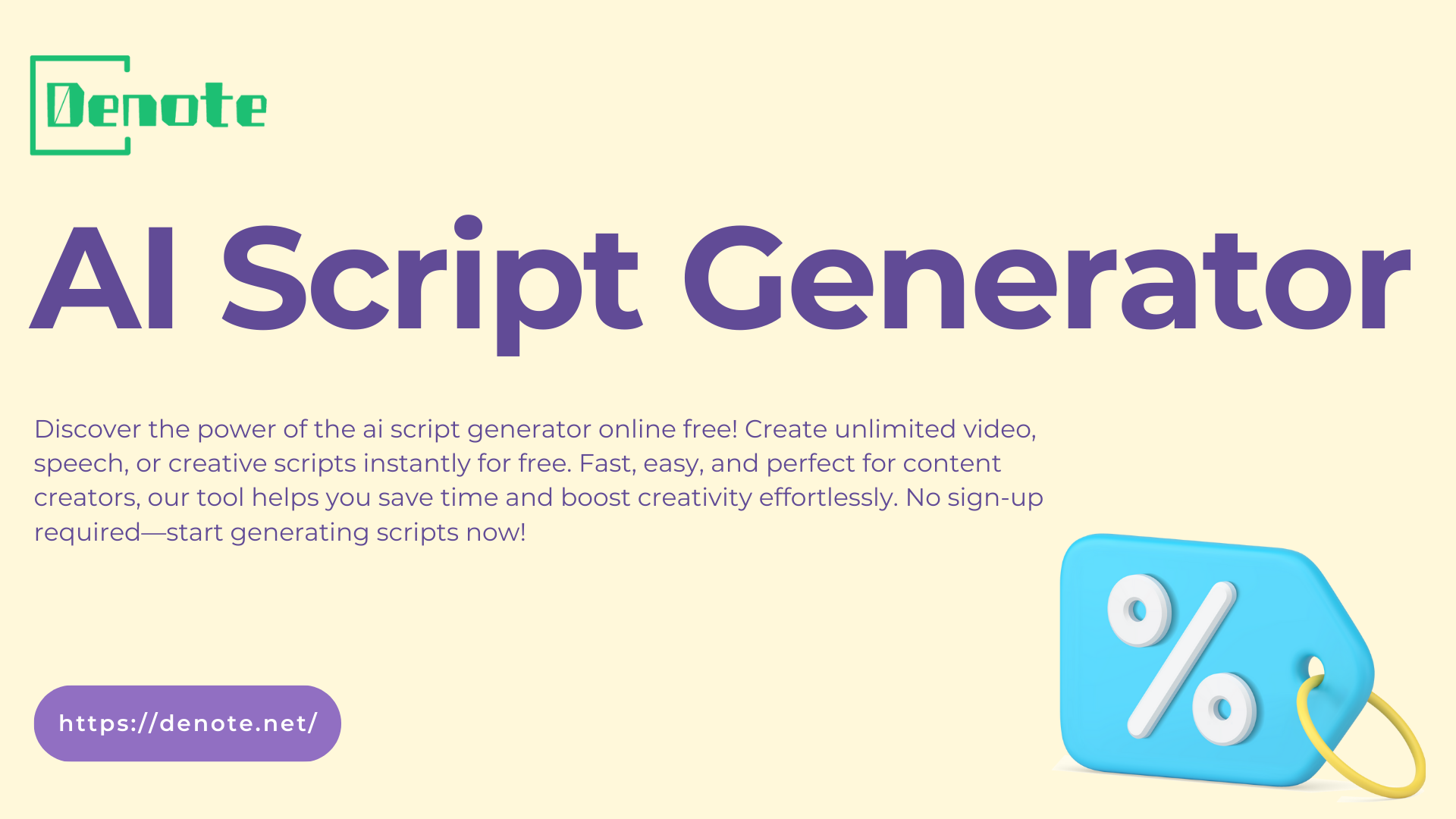 AI Script Generator - Create your Scripts here (Free、Unlimited、No Sign Up）