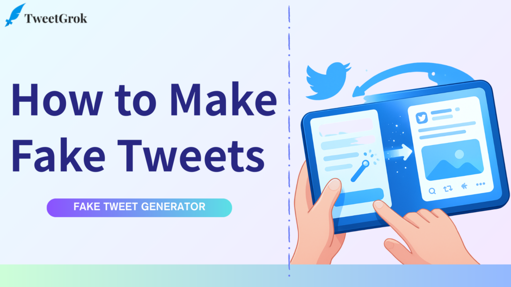 How to Make Fake Tweets-TweetGrok