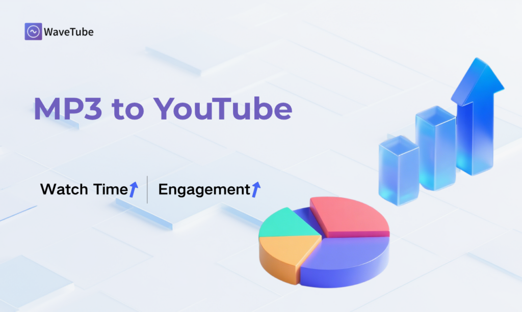 how to convert audio to video?