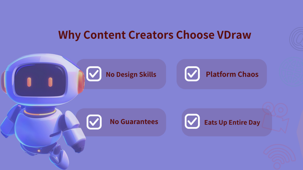 Why Content Creators Choose VDraw