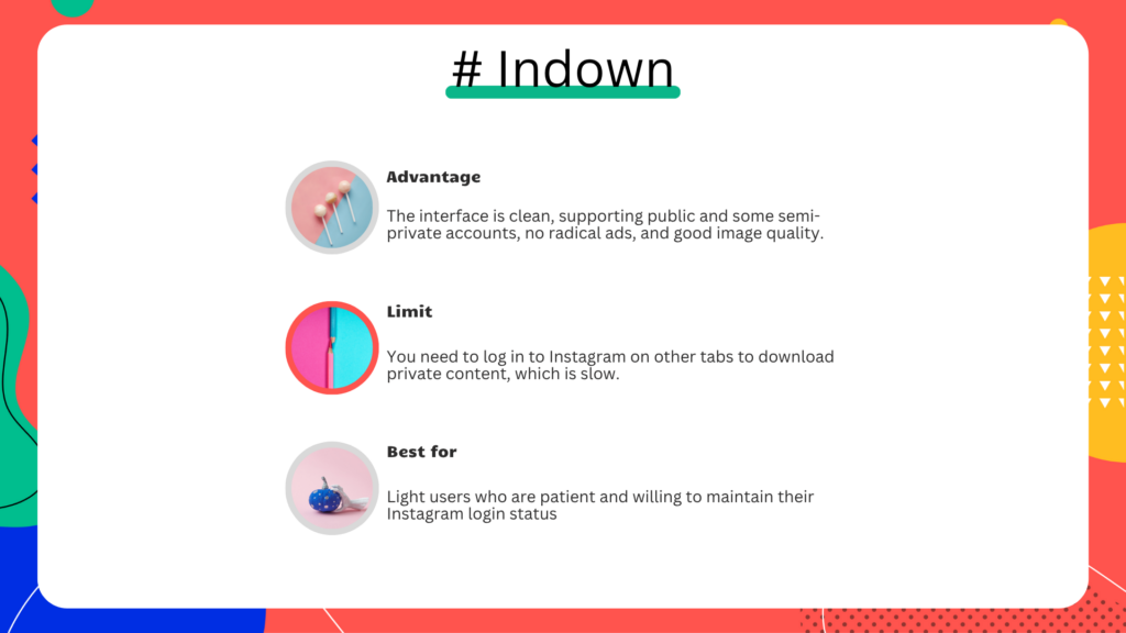 Let’s Meet the Top 5 Tools - Indown