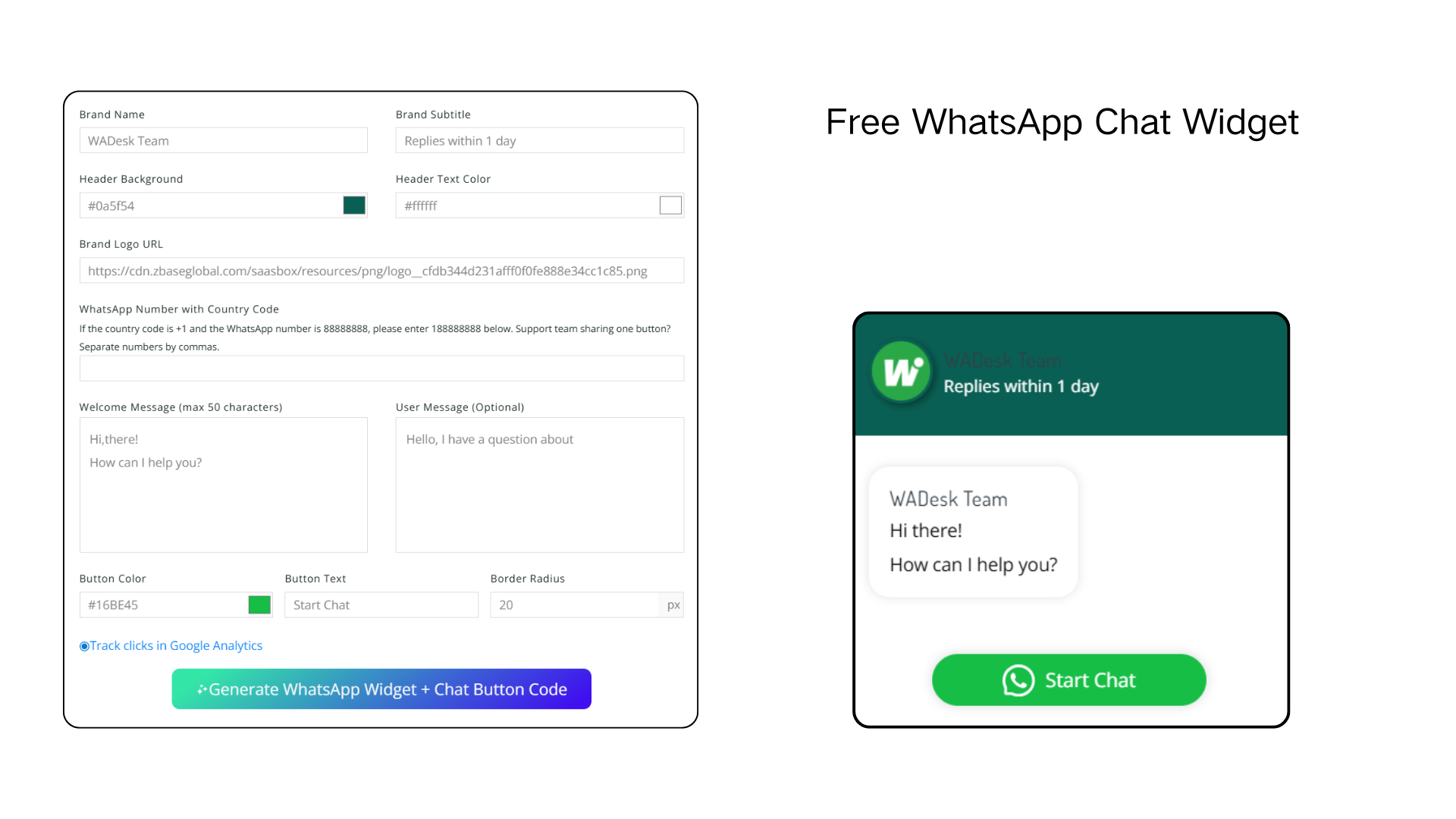 Auto-Generated Message Templates