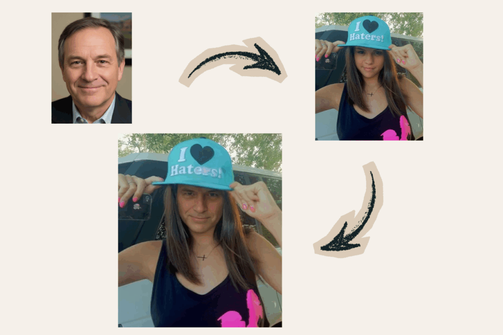 The example of group chat prank idea