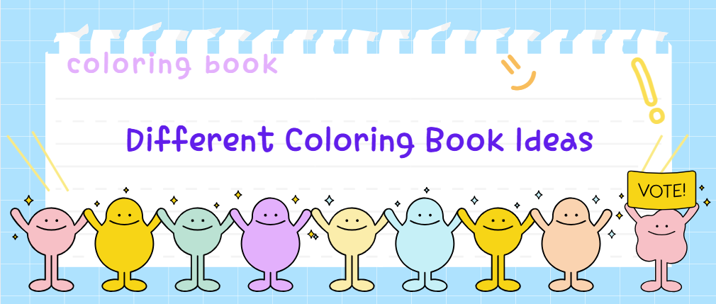 different coloring book ideas