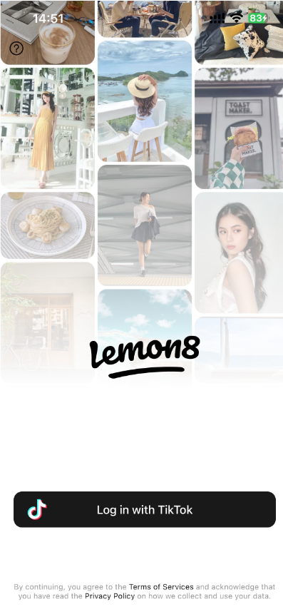 Lemon8 APP login