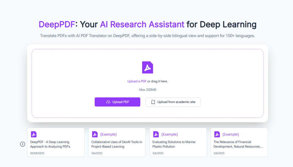 Just Ask Your PDF Any Questions! 5 Best Chat PDF Tools in 2025.