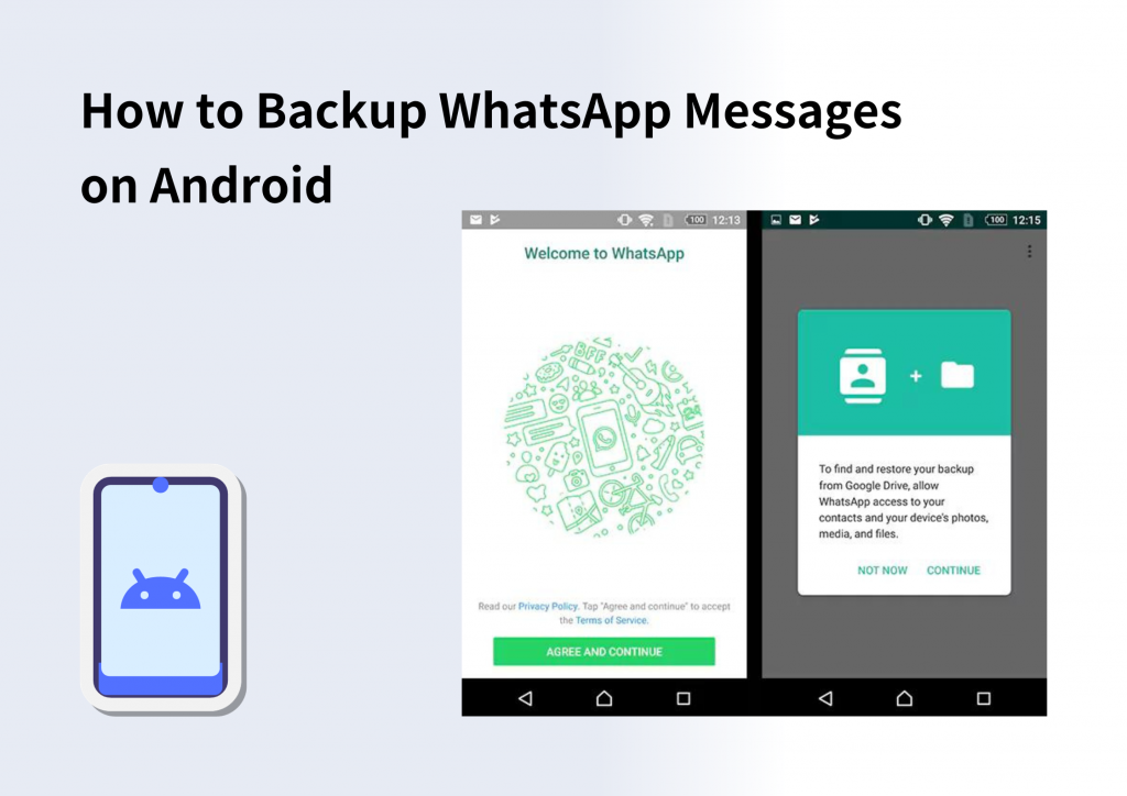 Backup WhatsApp Messages on Android
