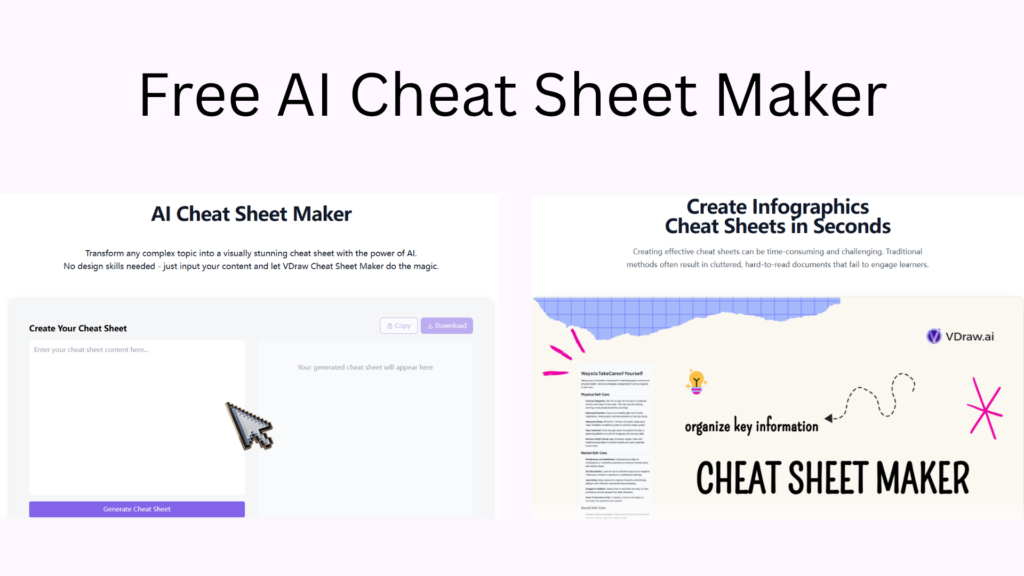 Free Cheat Sheet Maker-VDraw