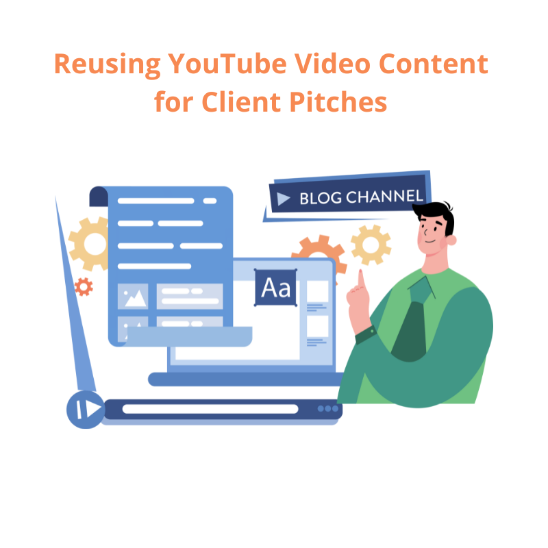 Reusing YouTube Video Content for Client Pitches - AI PPT Maker