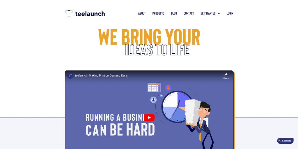 Shopify Print On Demand Suppliers-Teelaunch