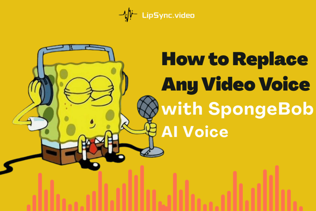 How to Replace Any Video Voice with SpongeBob AI Voice