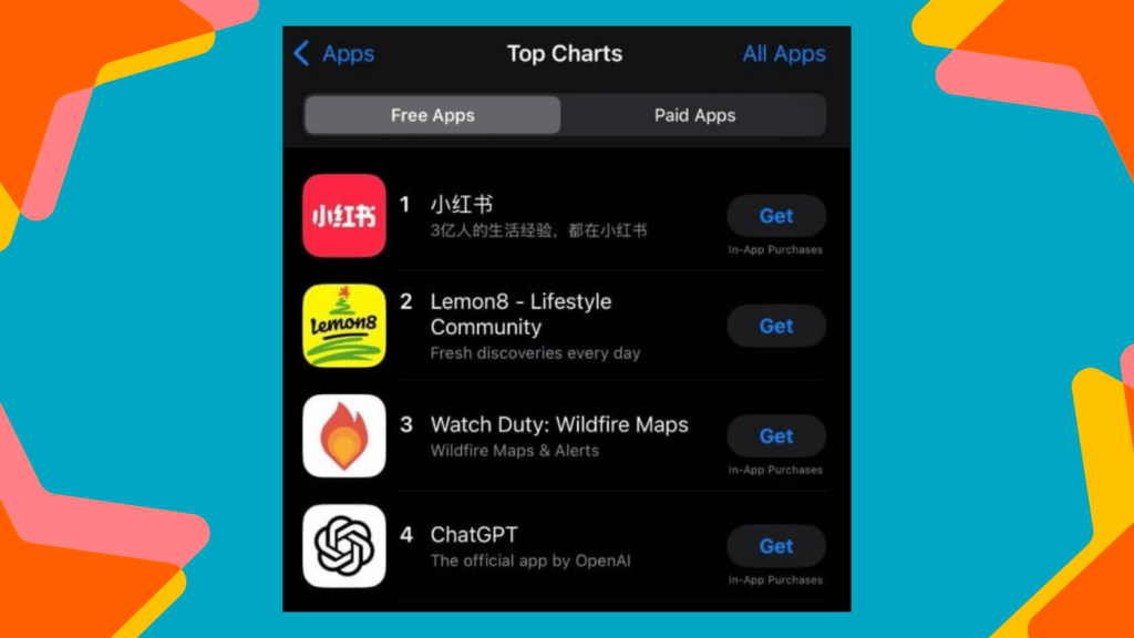 RedNote's rise to the top of the Apple App Store charts - EasyComment