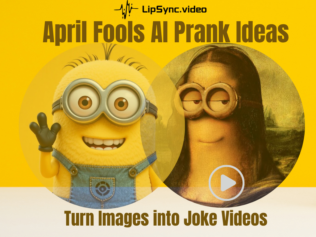 April Fools AI Prank Ideas:Turn Images into Joke Videos