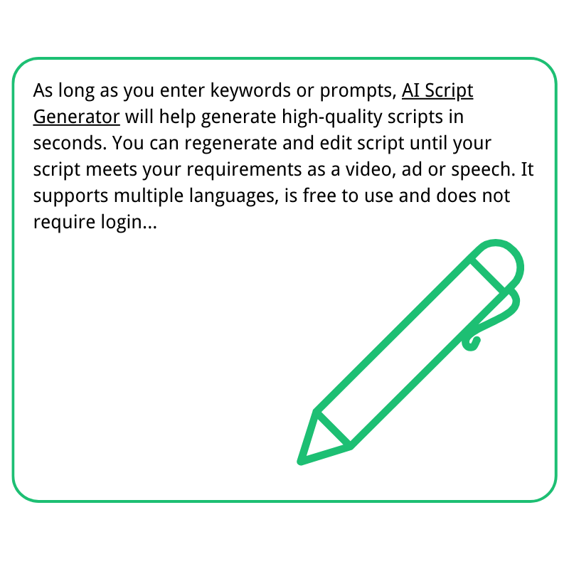 AI Script Generator Free Unlimited Create Scripts