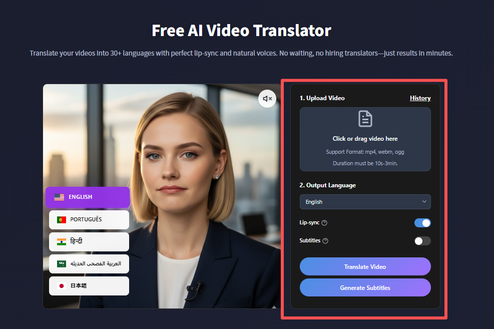 AI Video Translator