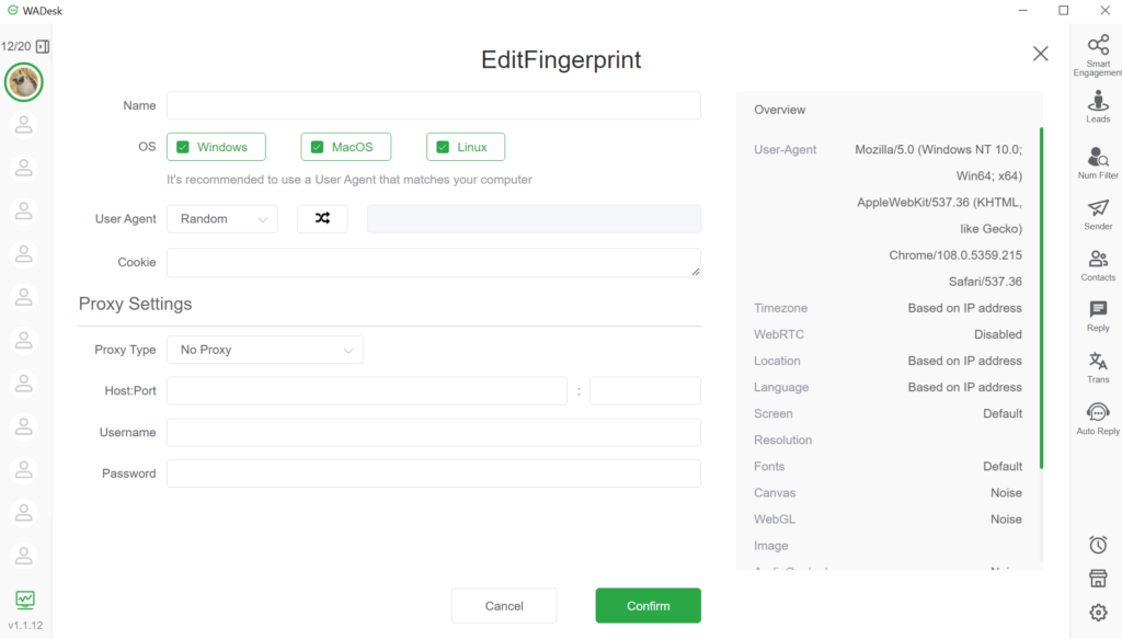 If we open dozens of accounts, we can set one IP environment for every 8-10 accounts. 