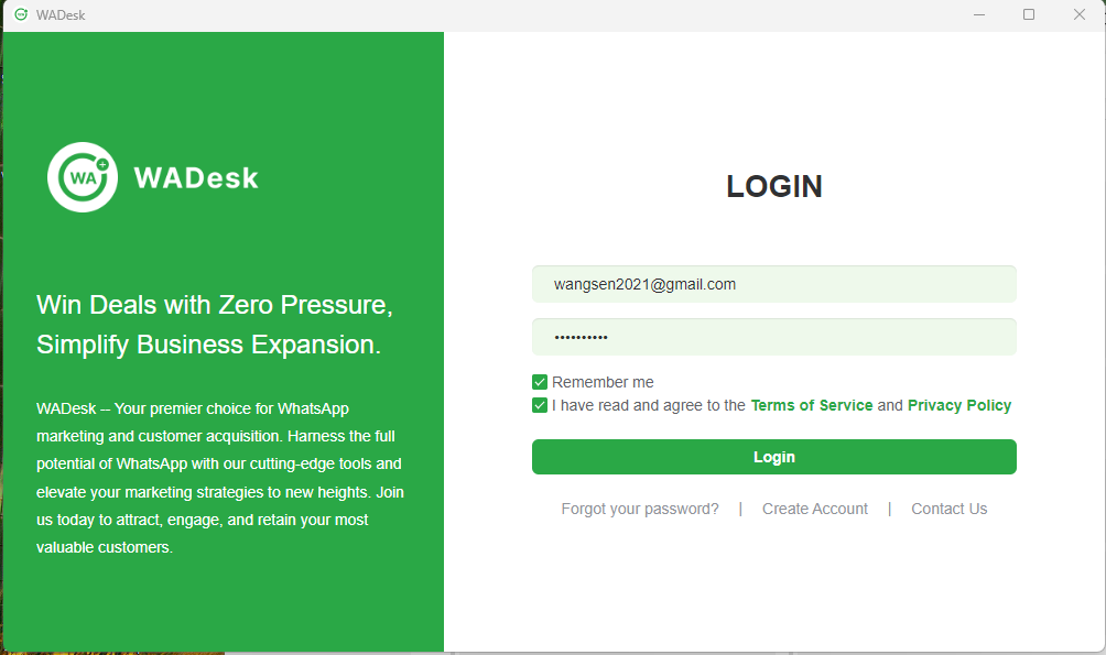 How to Use WADesk for Multi-Account Parallel Verification. 