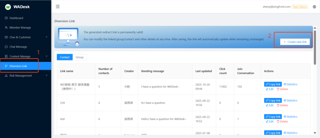 WhatsApp Link Generator