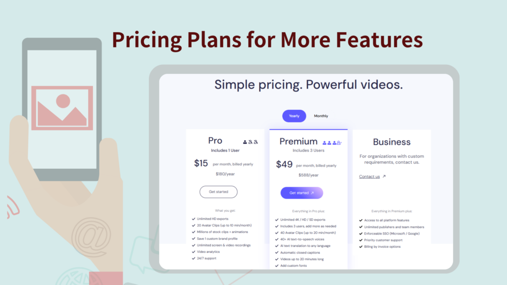 Biteable Pricing