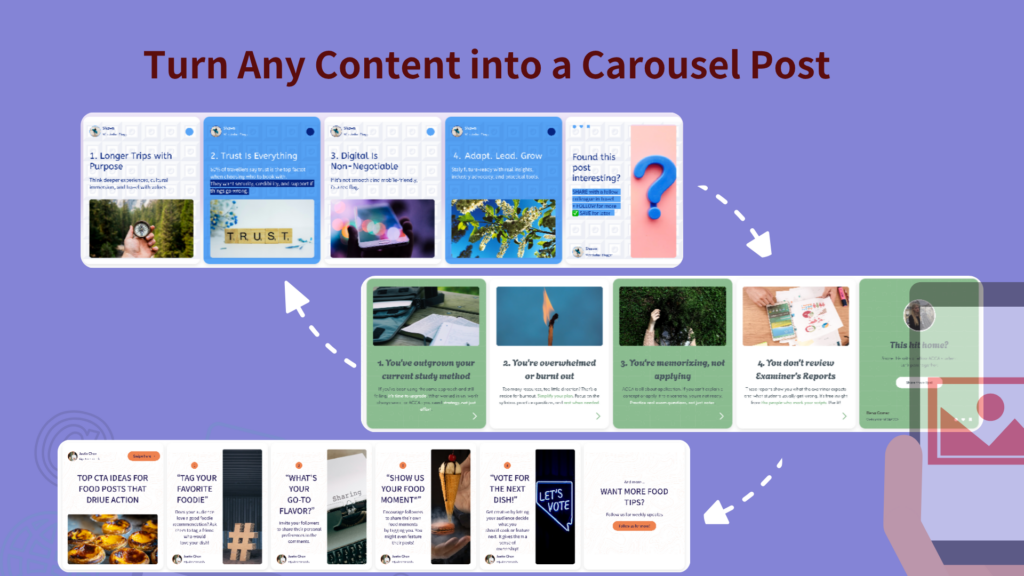 Turn Any Content into a Carousel Post in 30 Seconds