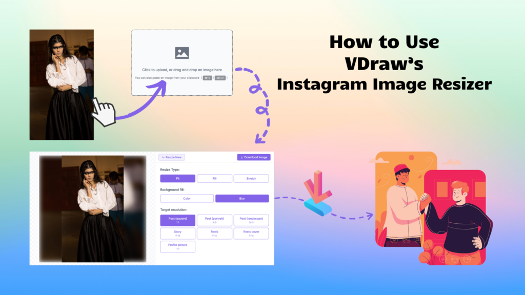 How to Use VDraw’s Instagram Image Resizer
