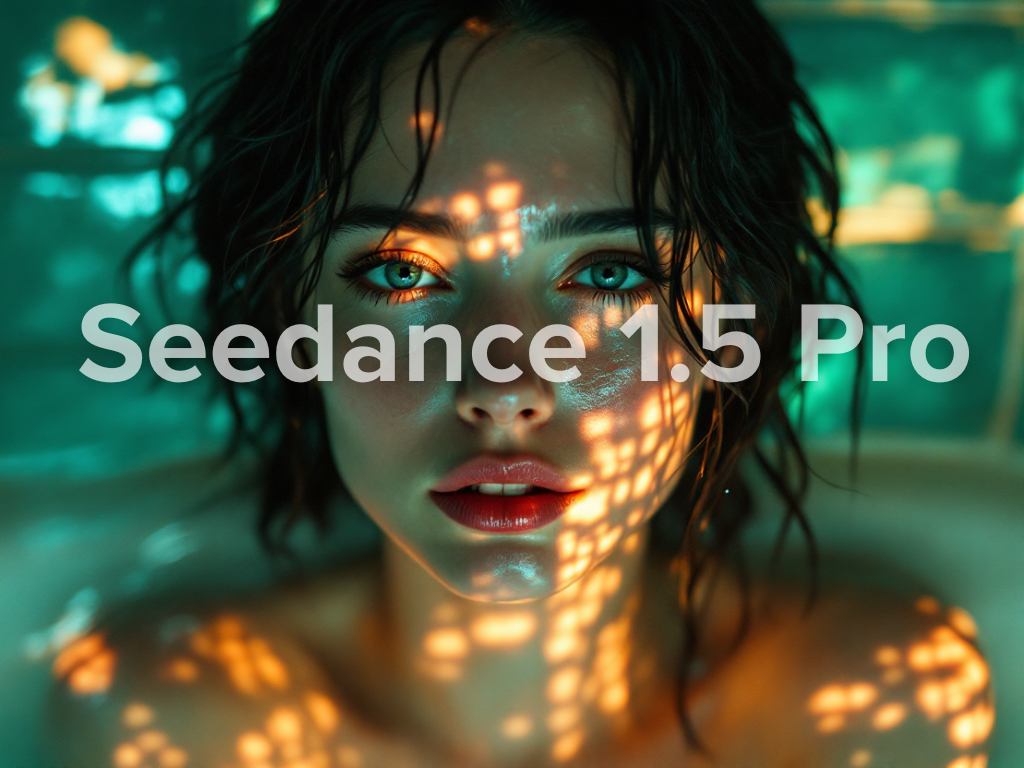Seedance 1.5 Pro video of realistic girl with cinematic lighting