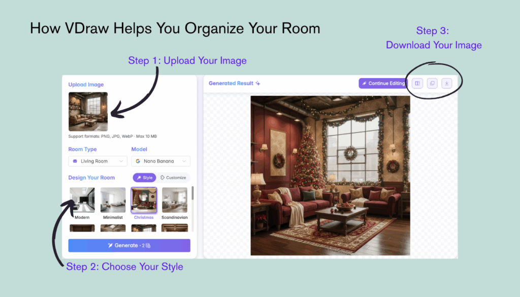 How VDraw Helps You Organize Your Room