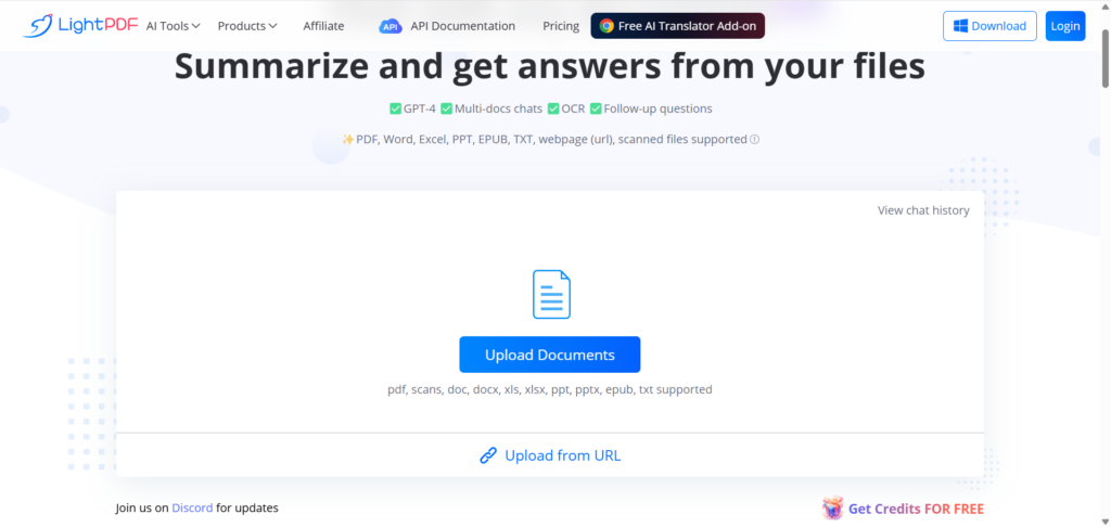 LightPDF AI