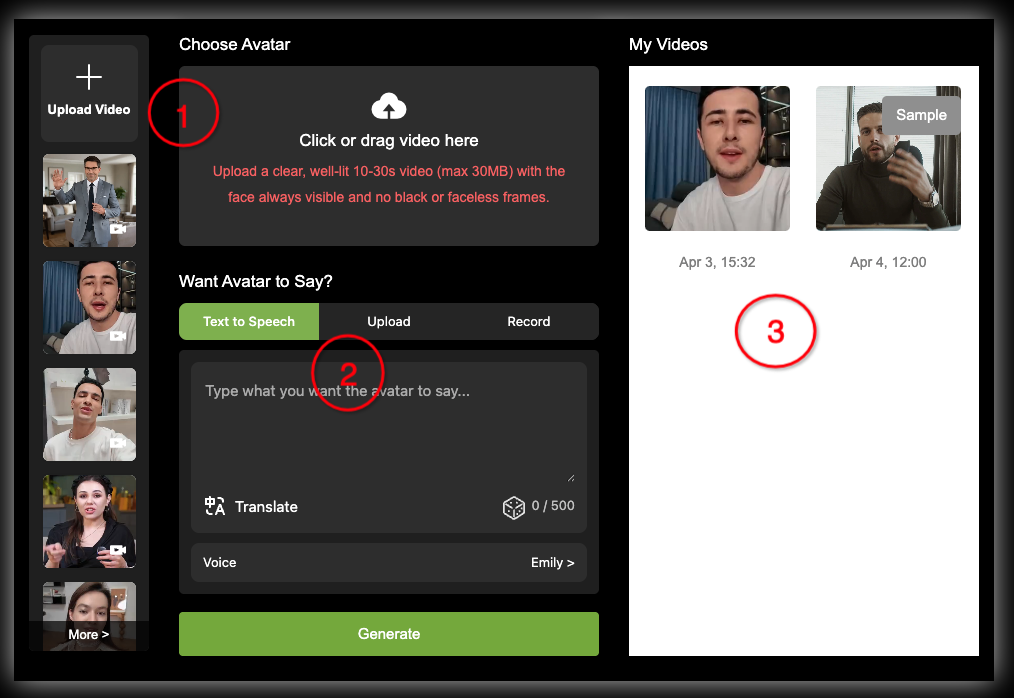 AI Lip Sync Generator