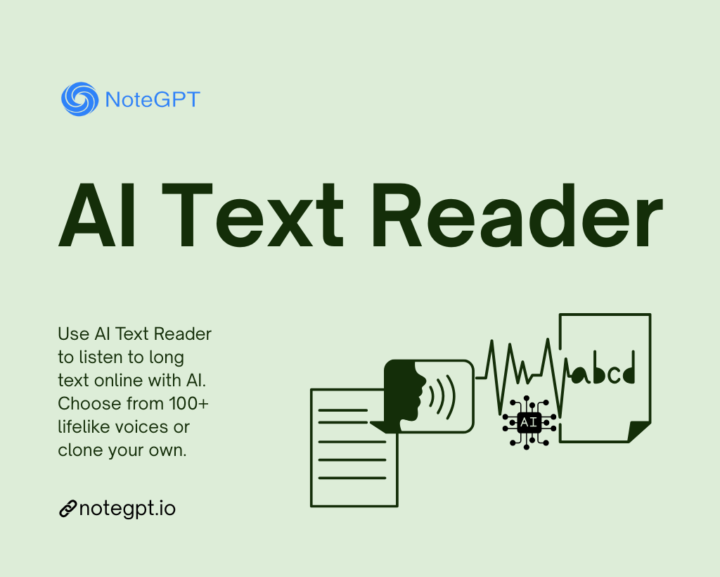 AI Text Reader: Read Long Text Aloud Online, No Sign-Up 