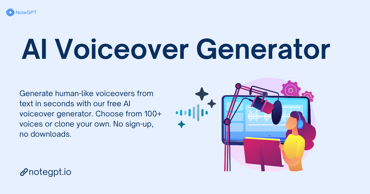 AI Voiceover Generator - Create Voiceovers Online Free