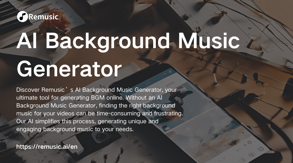 AI Background Music Generator - Remusic