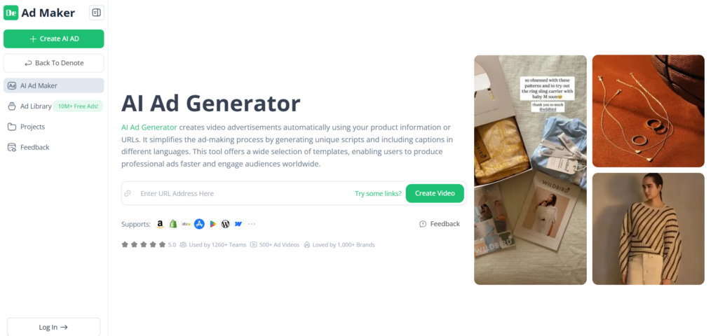 Ad Maker – Instantly Create AI-Powered Spokesperson Ads