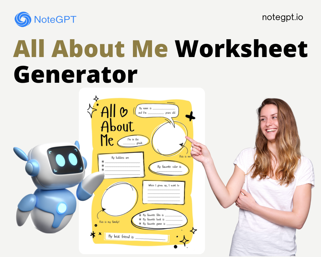All About Me Worksheet Generator – Free Printable PDF Templates