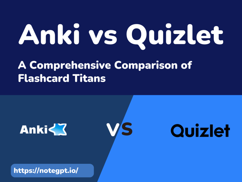 Anki Vs Quizlet: A Comprehensive Comparison Of Flashcard Titans