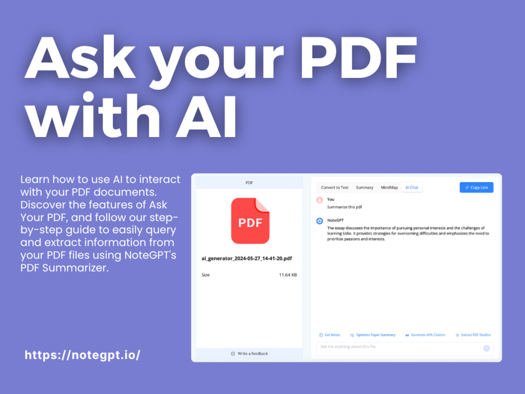 How to Ask Your PDF with AI - A Comprehensive Guide