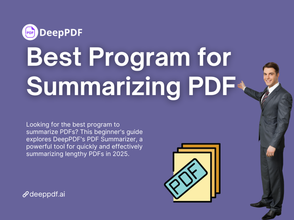 Best Program for Summarizing PDF