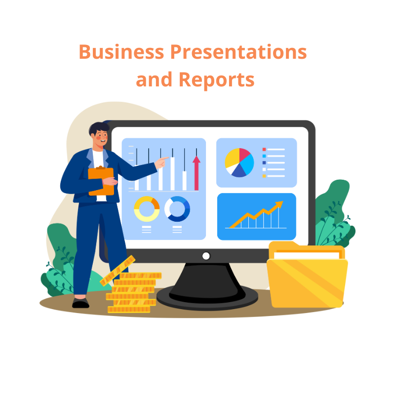 Business Presentations and Reports - AI PPT Maker