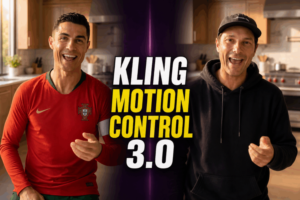 The example of Kling Motion Control 3.0