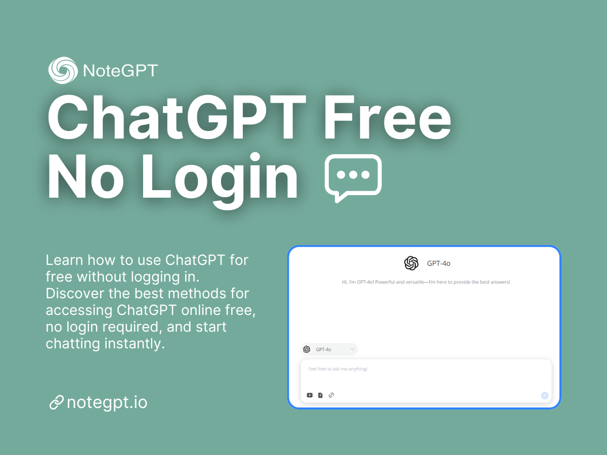 How to Use ChatGPT Free No Login: A Complete Guide