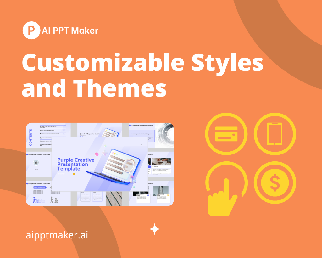 Customizable Presentations Styles and Themes - AI PPT Maker