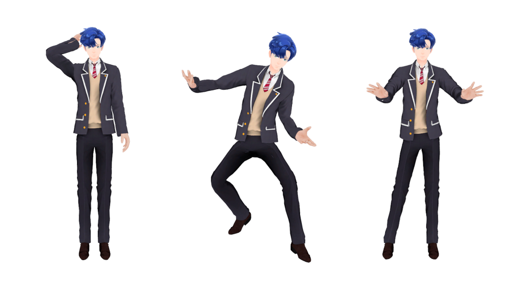 Vtuber Avatar Poses-Daniel