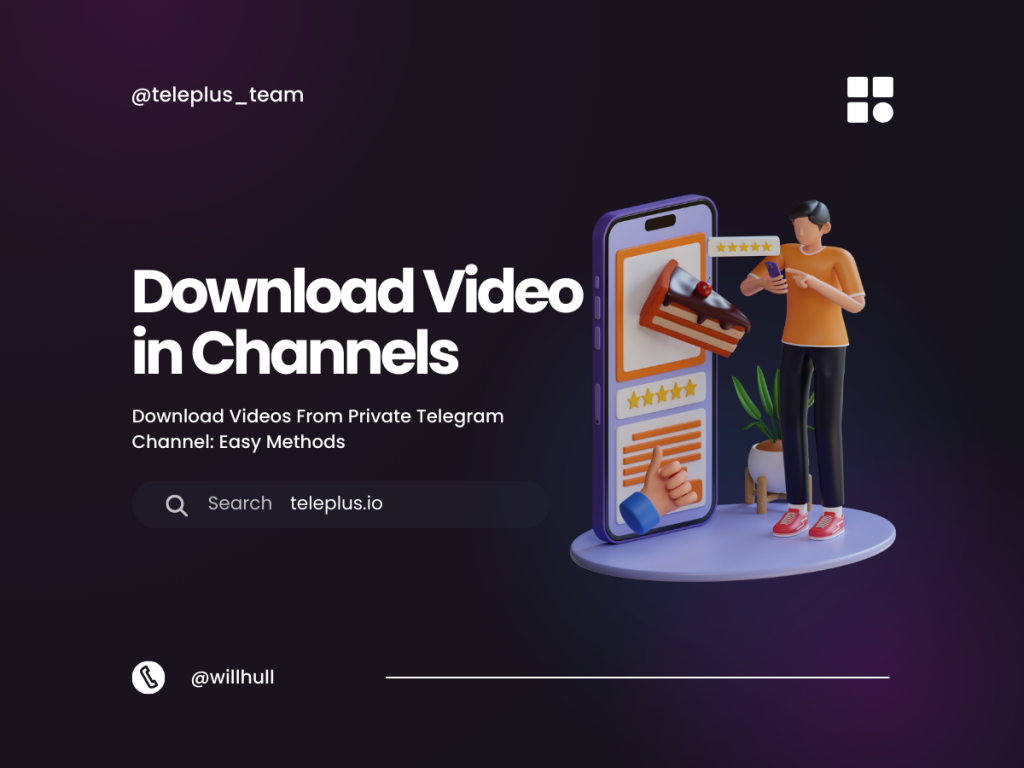 Download Videos From Private Telegram Channel