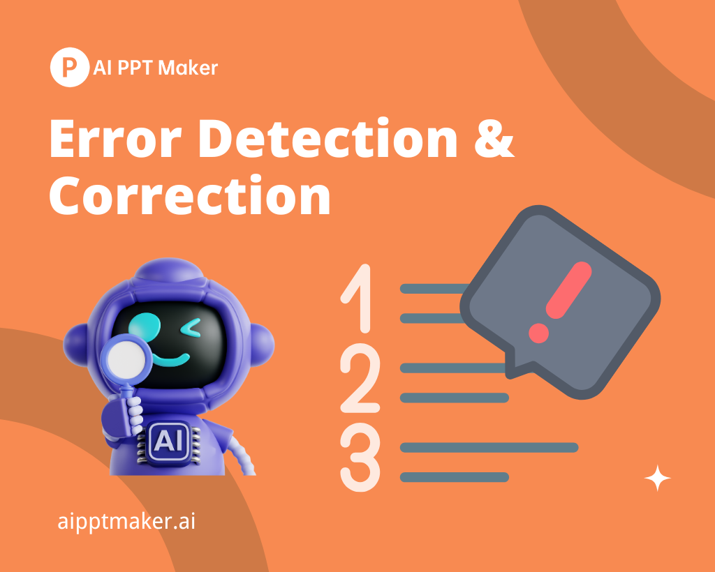 Error Detection & Correction - AI PPT Maker