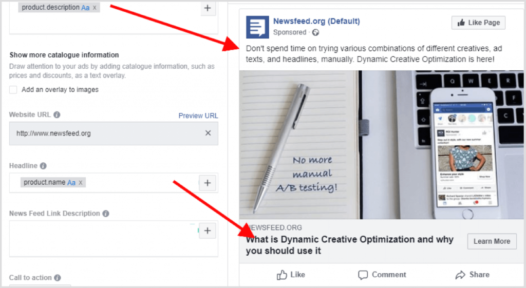 Facebook Ads Conversion Rate- keep your facebook ad copy concise