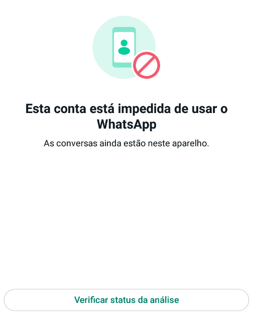 Esta cuenta no tiene permiso para usar WhatsApp